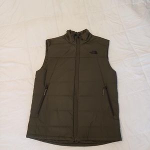 North Face green vest!